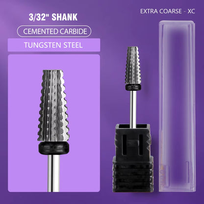 1Pc Nail Drill Bit Rotate Burr Milling Nail Cutter Bits Electric Drill Machine for Manicure Pedicure Tools